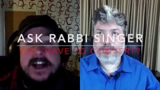 Ask Rabbi Singer #1: Do I Have to Convert?